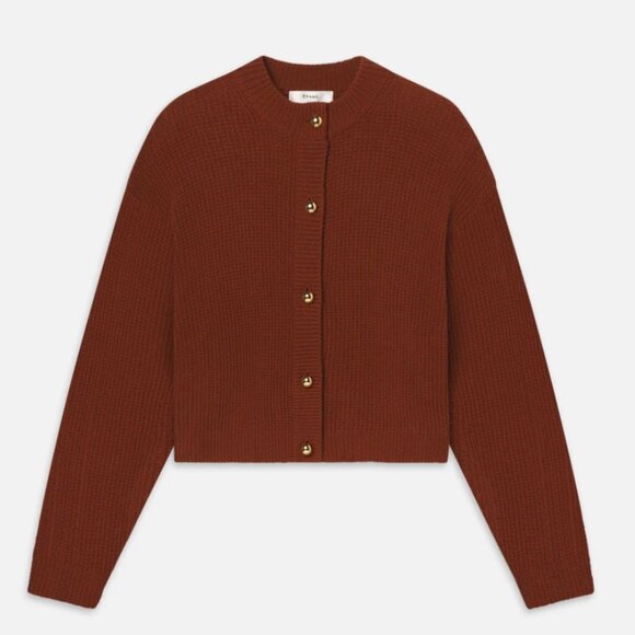 The Femme Cardi -- Rust (size S)